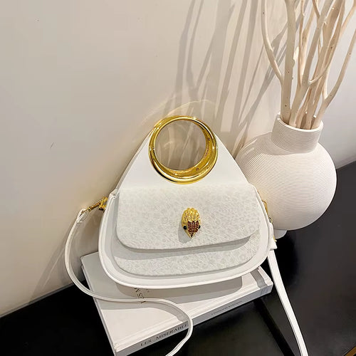 2026 Luxury Brand Design High-Quality Unique round Handbag Women'S Leopard Print Single Shoulder Bag
