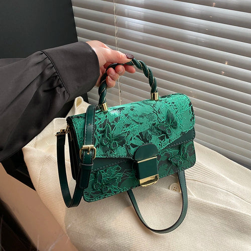 206Factory Hot Sales Luxury Lady Banquet Shoulder Bag New Design Crossbody Bag Retro Fashion Cute Bow Handbag for Women