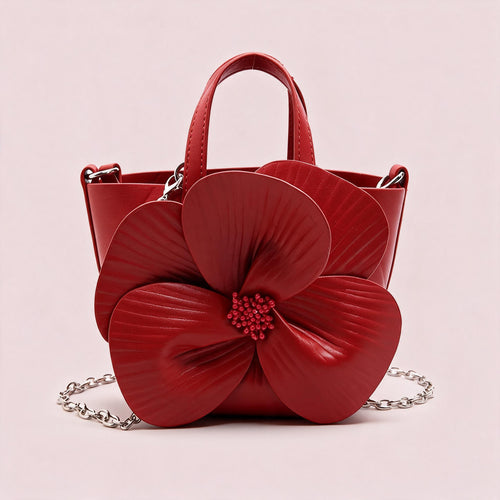 Amber-Red handbag by Nevuxy