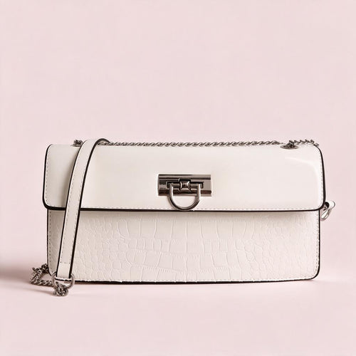 Clara-White handbag by Nevuxy