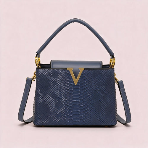 Elena-Blue handbag by Nevuxy