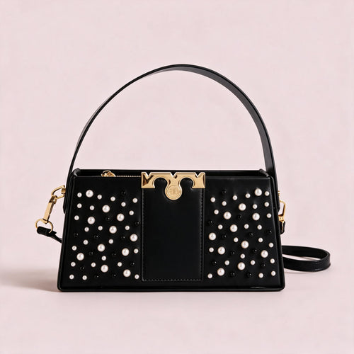 Elise-Black handbag by Nevuxy