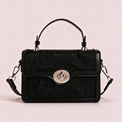 Hazel-Black handbag by Nevuxy