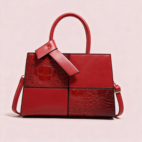 Juliet-Red handbag by Nevuxy