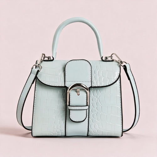 Paris-Blue handbag by Nevuxy