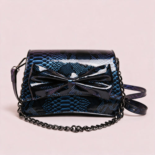 Valentina-Blue handbag by Nevuxy