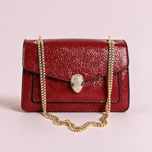 Vienna-Red handbag by Nevuxy